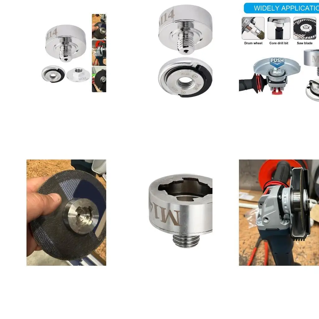 

Y1ud Adapter & Nut для x x x lock glinders m14 адаптер нить