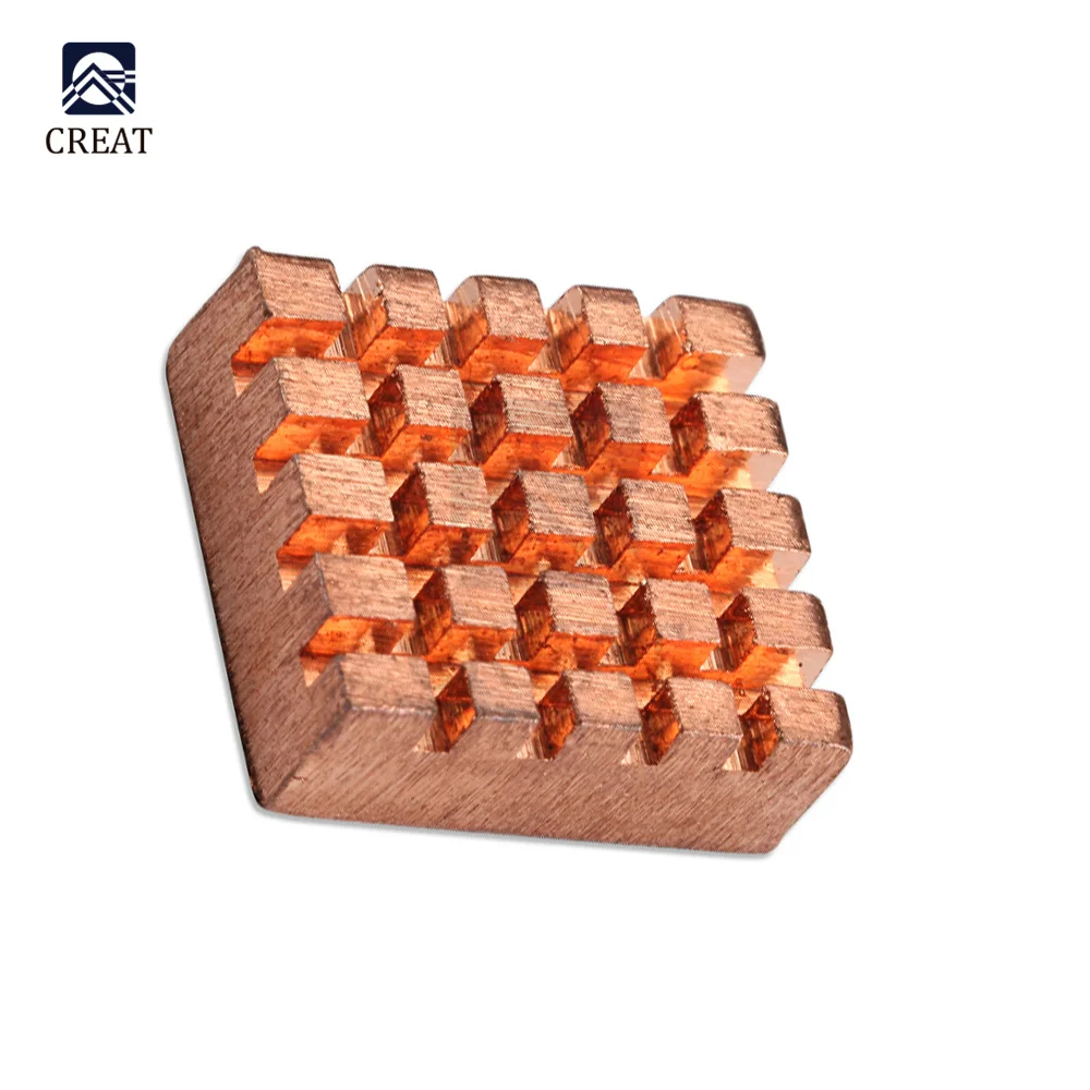 8PCS Cooling Copper Heatsink Metal Heat Sinks for Raspberry Pi VGA RAM Heat Dissipation Cooler Radiator 14mm x 12mm x 5.5mm