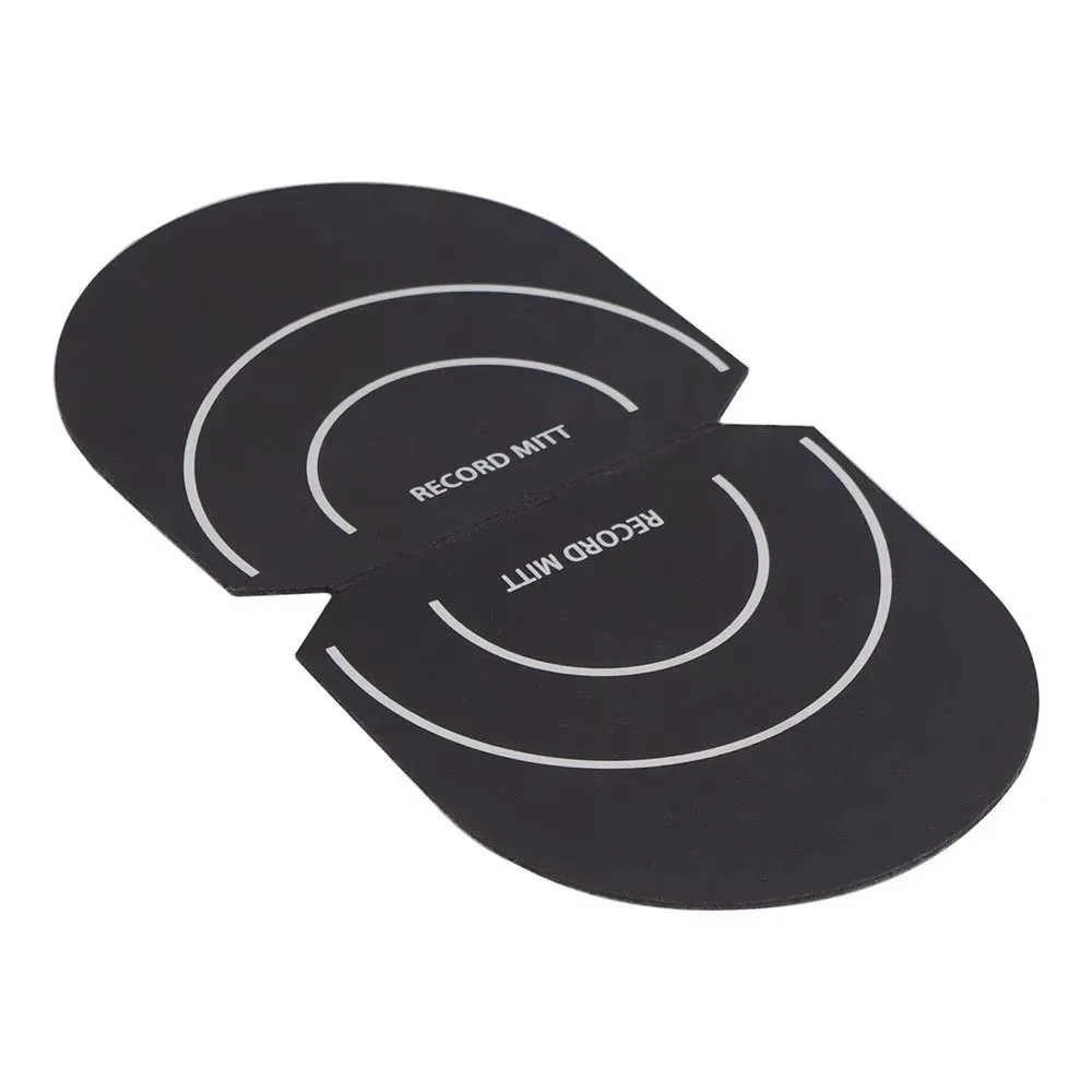 Anti Static Record Mitten Microfiber Material Against Scratch Record Cleaner Soft Handler Protectors Record Player Accesories