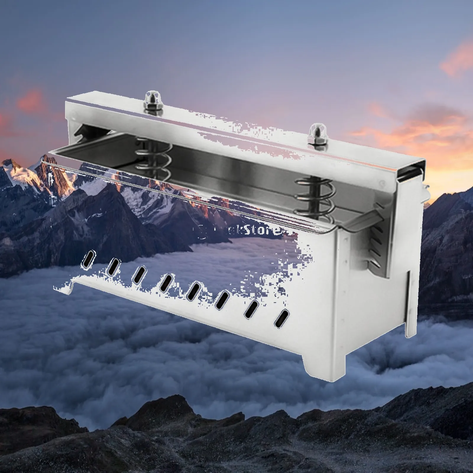 Rectangular Meat Press Mold Stainless Steel with Fastening Knobs for Homemade Meat Loaf Tofu
