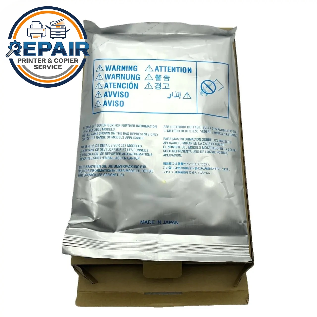 Oryginalny developer DV614 do KONICA MINOLTA C1060 C1060L C1070 C1070L C2060 C2060L C2070 C2070L, proszek żelazny DV-614 — zdjęcie produktu 3
