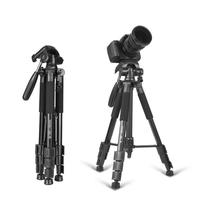 Zomei Q111 Tripod Professional Portable Travel Aluminium Camera Tripod Accessories Stand with Pan Head for Canon Dslr Camera