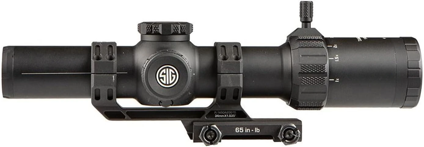 

Shockproof Waterproof Fogproof Rifle Scope with Illuminated MSR BDC-10 Reticle - Lens Covers & Cantilever Mount Included