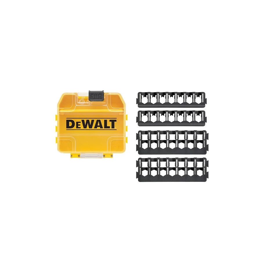 DEWALT DT70801Parts Storage Box/Small Bulk Storage Case Tool Parts Drill Bit Plastics Tool Storage Box Screwdriver Bit Bars