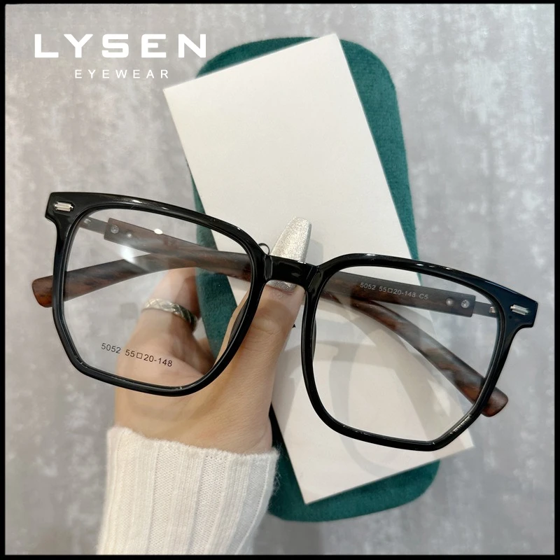 LYSEN مربع البلاستيك التيتانيوم محكم النظارات الطبية البصرية الترفيه مكافحة الضوء الأزرق القراءة ، نظارات قصر النظر البصرية #2