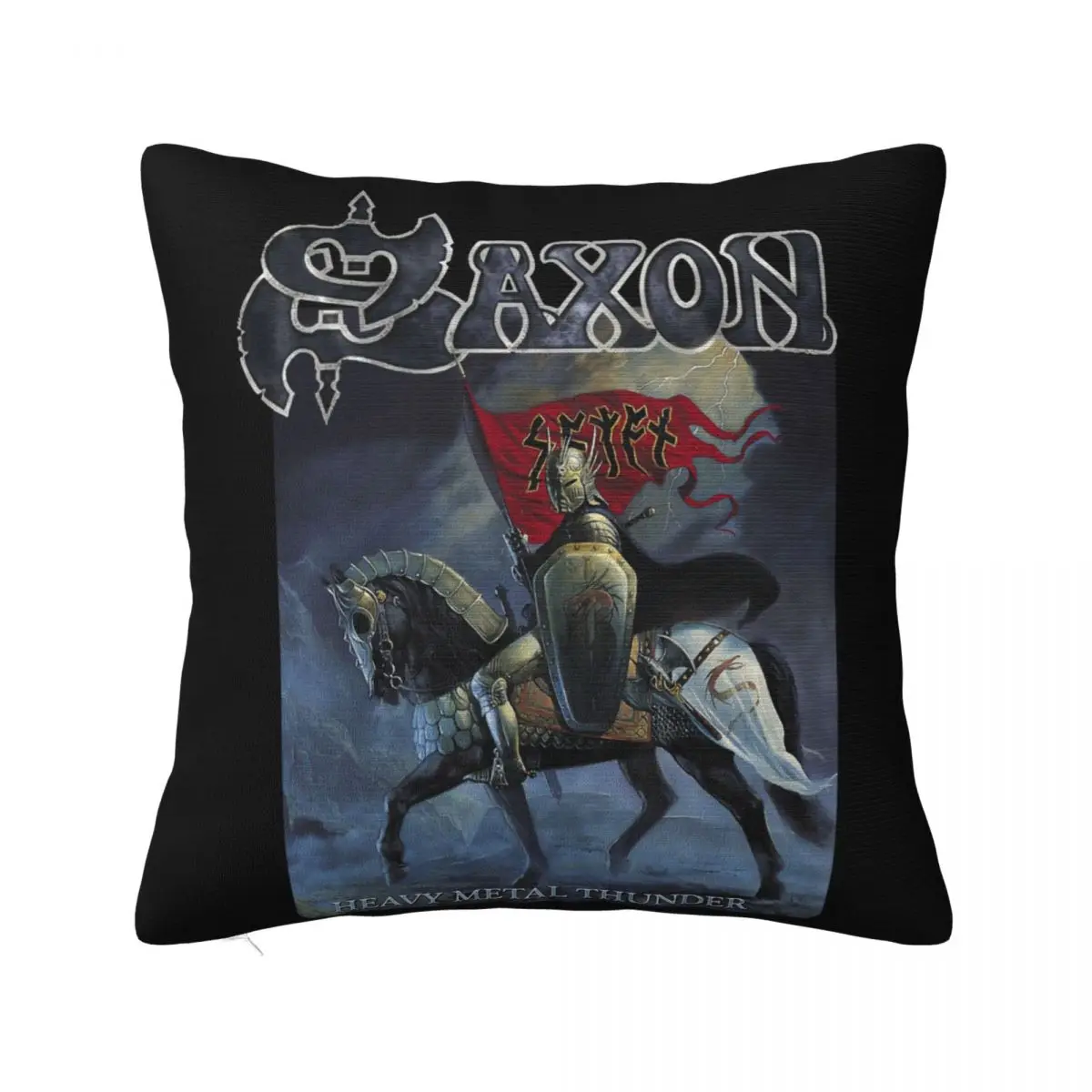 Saxon Heavy Metal Thunder Heavy Metal Accept Helloween Sizes S To 7Xl Women Men Pillow Case