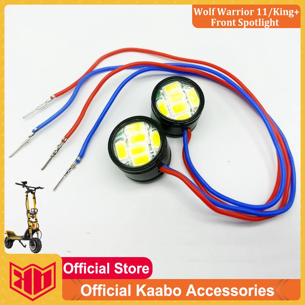 Original Kaabo Wolf Warrior 11 11inch 60V Chassis Spotlight Kaabo King+ 11inch 72V Chassis Spotlight Official Kaabo Accessories