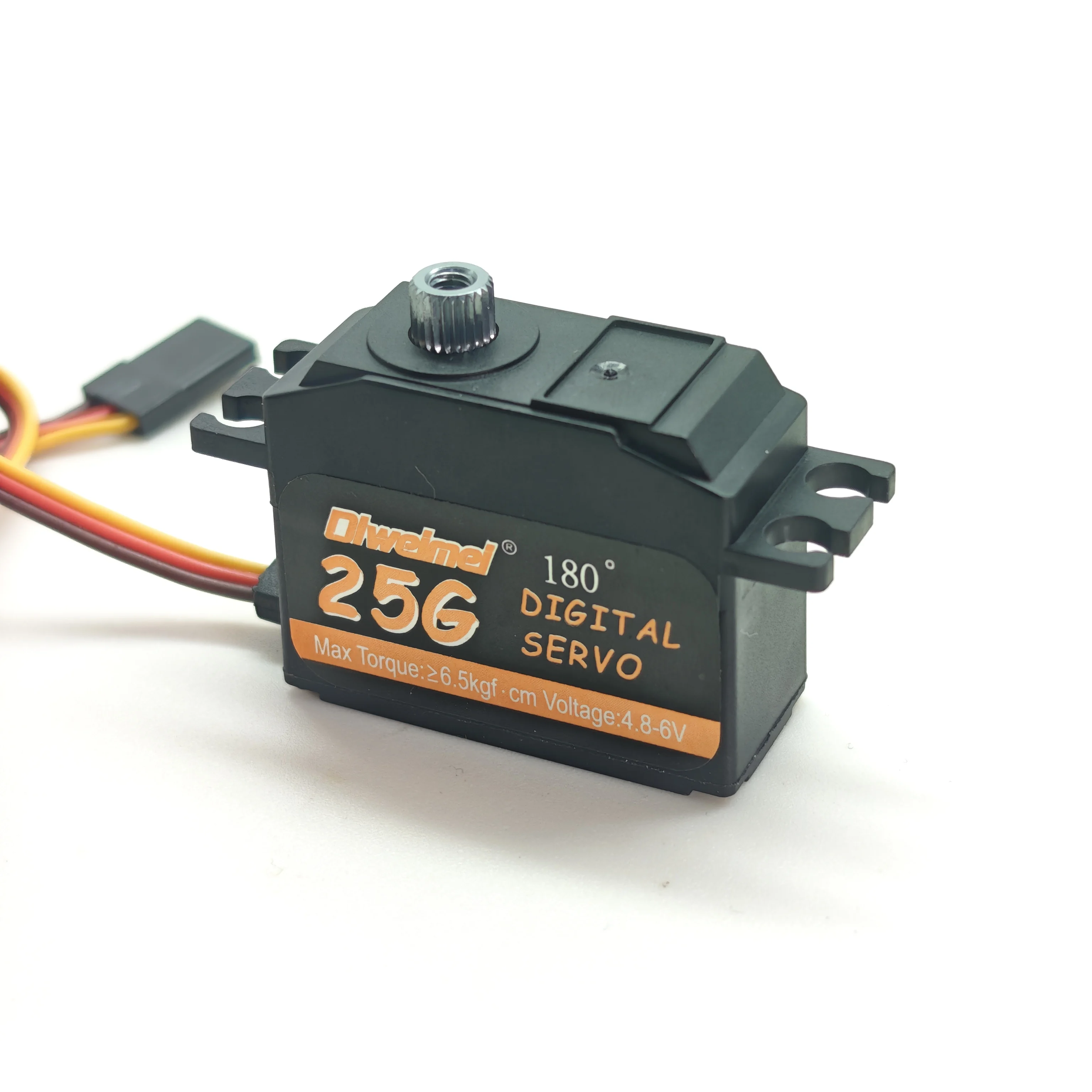 25g Servo Digital Metal Gear Servo High Torque4.8V-6.0V 5kg-6,5kg für RC Flugzeug Auto Boot Roboter Hubschrauber-Dlweimei