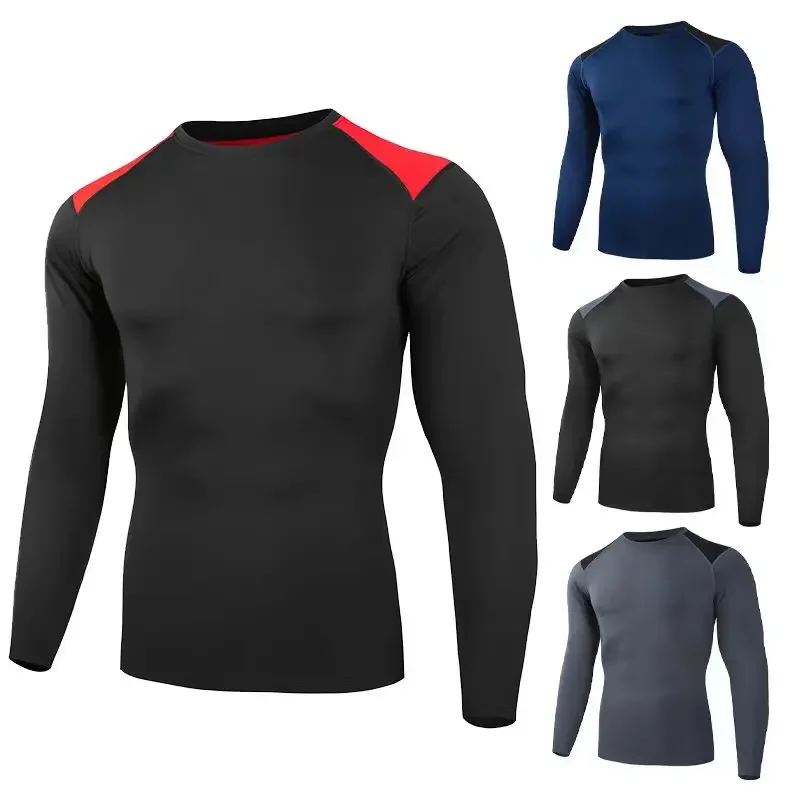 تيشيرت رياضي للجري 2025، لون مرقع، عصري وعصري