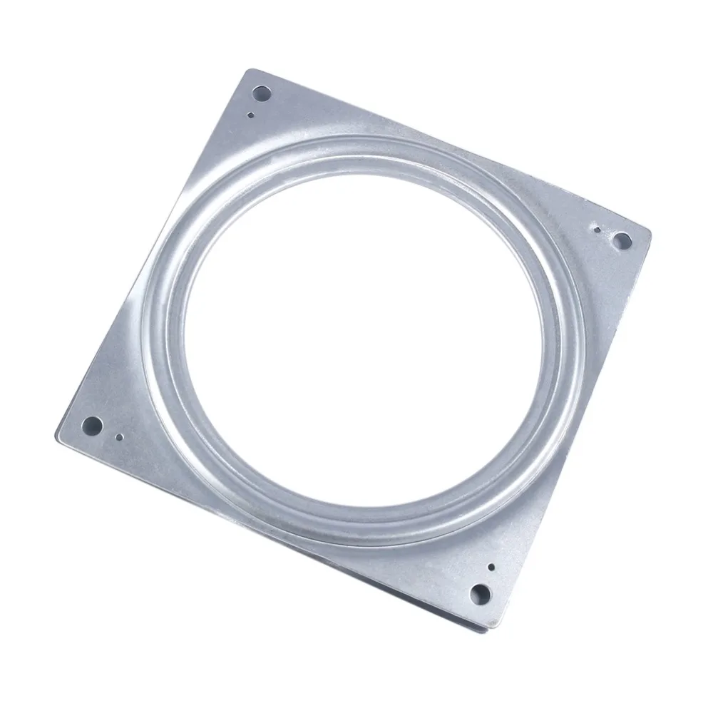 2pcs Hardware 6 Inch Lazy Susan Turntable Metal Construction Steel Ball Bearing Metal Turntable Rotating Swivel Plate Home