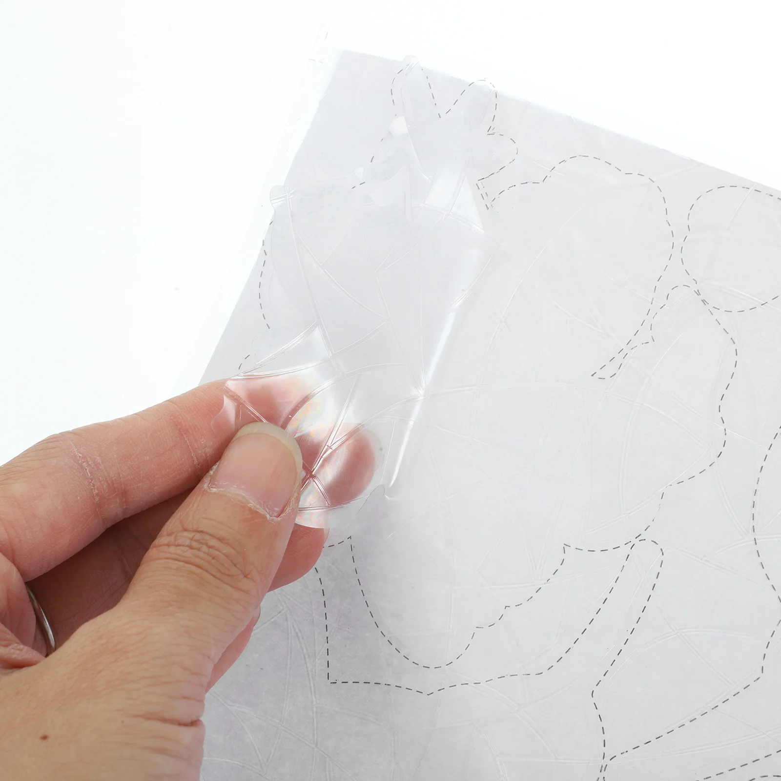 1 zestaw naklejek antykolizyjnych na okna, PVC, elektrostatyczne, zapobiegające uderzeniom ptaków, wodoodporne naklejki ścienne do salonu