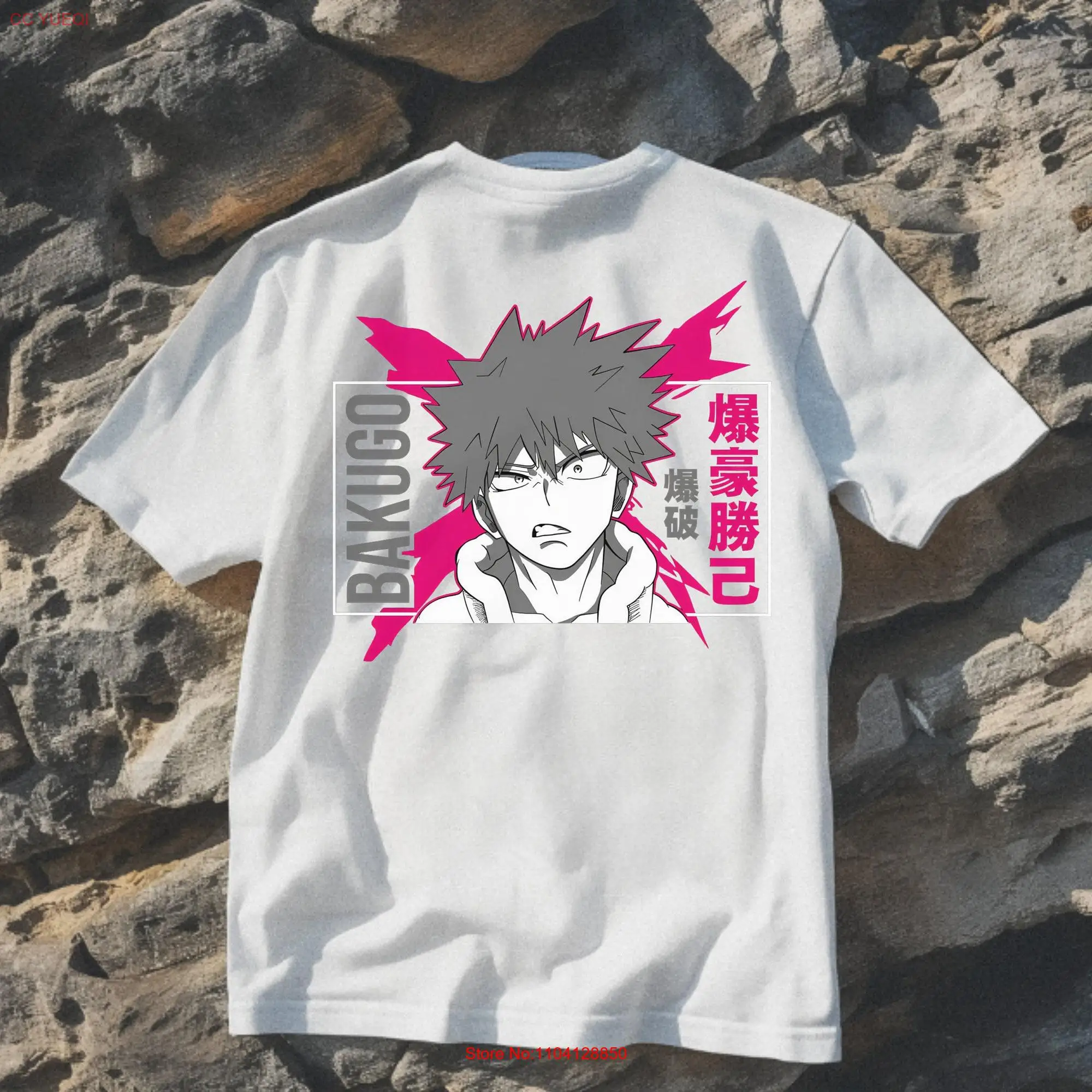 Katsuki Bakugo Anime T shirt Lover Manga Japanese long or short sleeves