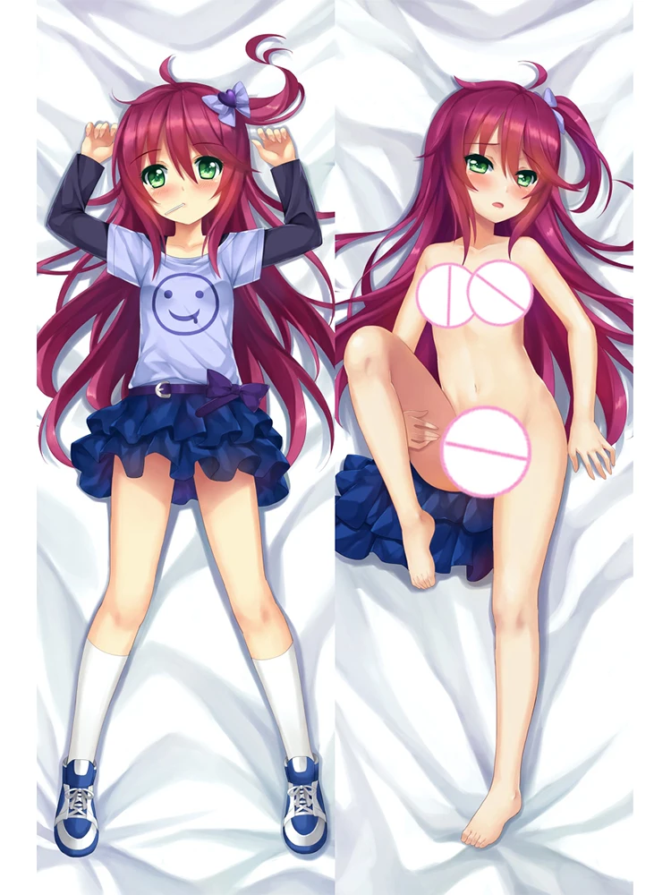 

Dakimakura Anime Young Girl Tits Double-sided Pillow Cover Print Life-size body pillows cover Adult pillowcase 2024