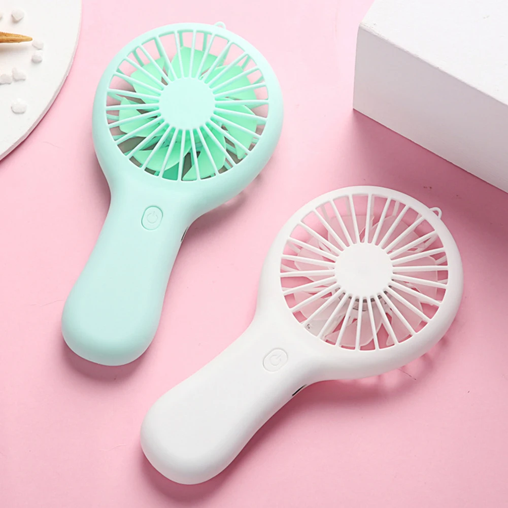 Handheld Small Fan Cooler Portable Small Usb Charging Fan Mini Silent Charging Desk Dormitory Office Student Gifts Long Enduranc