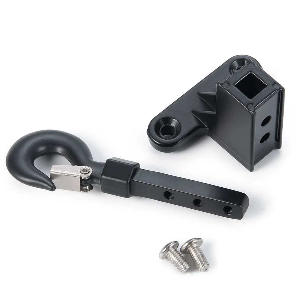 MIBIDAO Metaallegering Simulatie Trailer Lier Haak Decoratieve Gereedschappen voor Axiale SCX10 TRX-4 1/10 RC Auto Vrachtwagen Model Upgrade Onderdelen