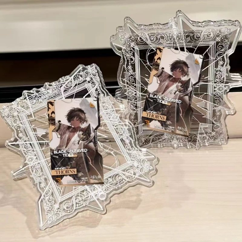 Broken Flat Mirror Photo Frame 3 Inch Acrylic Display Frame Broken Ambiance Photo Frame People Photo