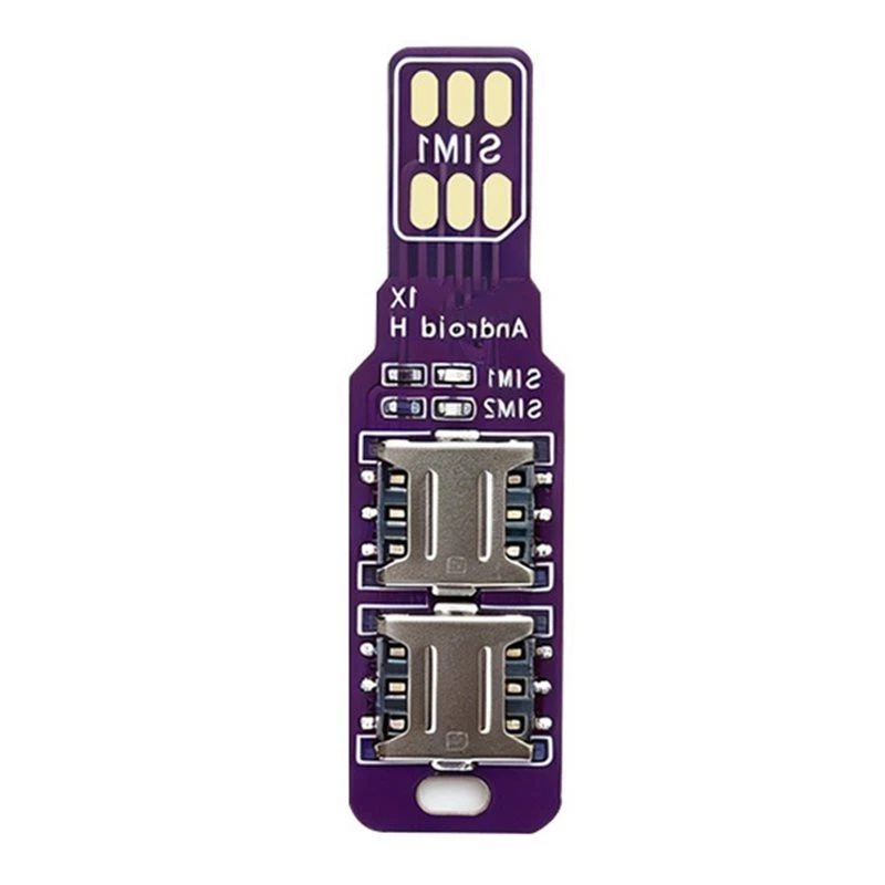 2026 New Integrated Light Nano SIM Card Holder 1X/H Model For Phone Card Opening External SIM Card Slot For Android And IOS