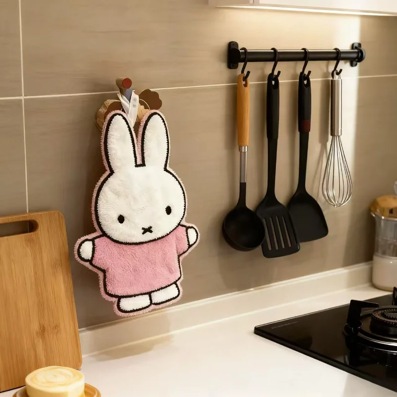 Cute Healing Series Miffy Rabbit Home Wipes Thickened Toilet Bathroom Cartoon Handkerchief Gift for Best Friends view 5