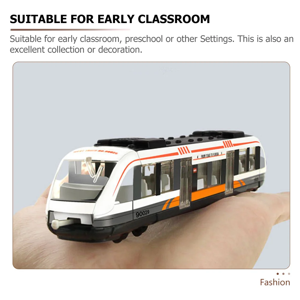 

3pcs Electric Set Alloy Portable Design For Kids 4-8 Years Train Tracks Playset Non-Remote Control Train For Boys Toddler