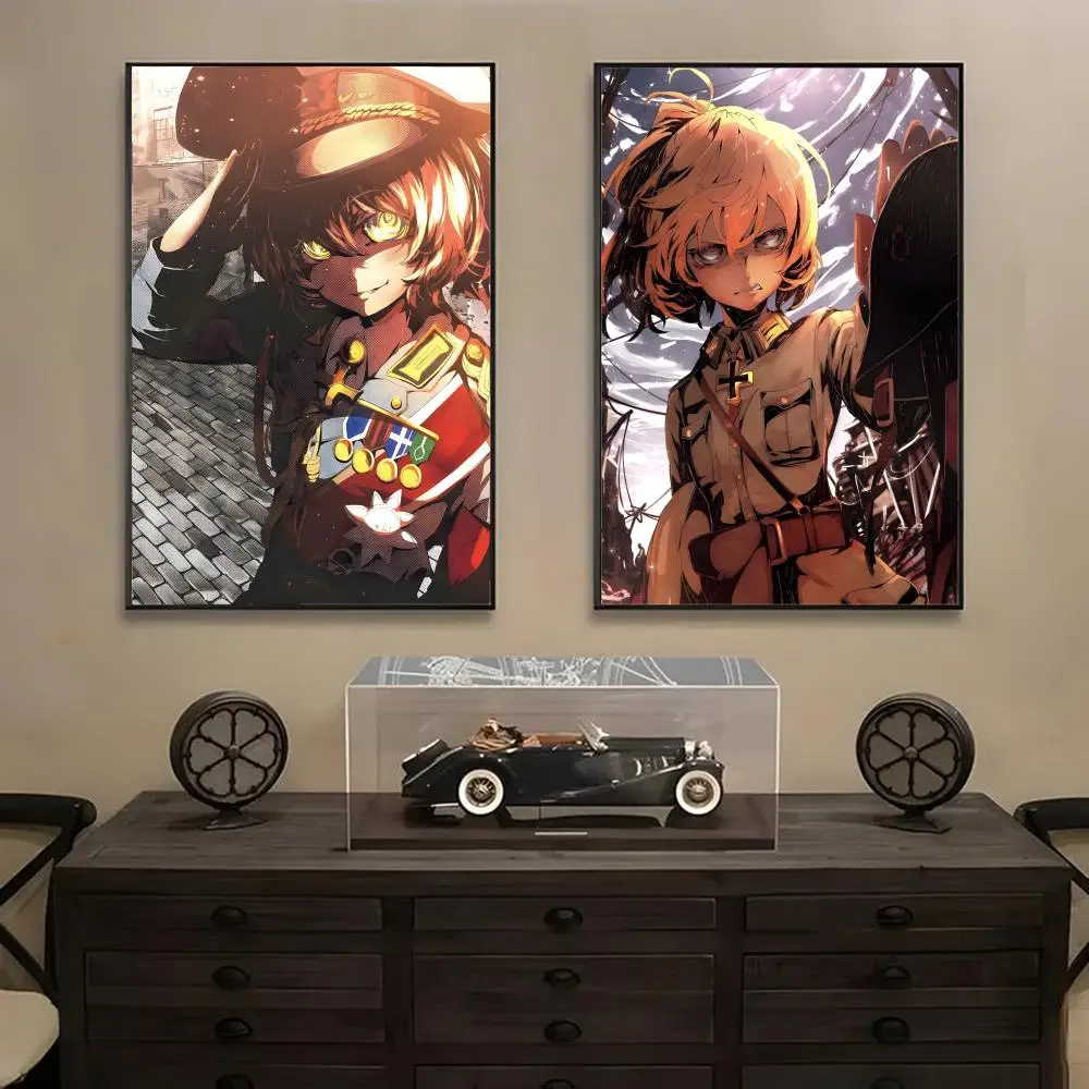 تانيا ديغوريتشاف أنيمي المشارك HD أنيمي الساخن موضوع المغني/OST/فيلم مقاوم للماء الذاتي عصا ديكور المنزل