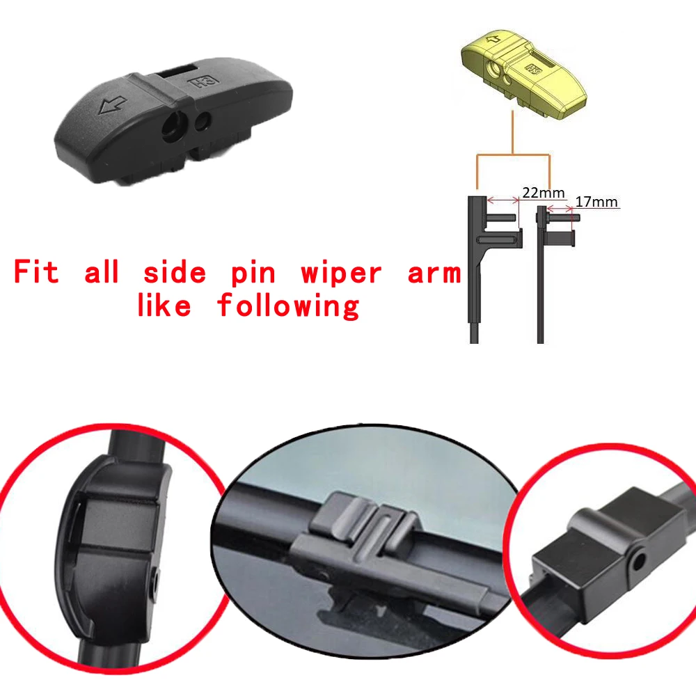 For Volkswagen VW Golf 4 5 6 7 Sportsvan MK4 MK5 MK6 MK7 1J 1K 5K 5G 1997 1999 2000 ~2019 Wiper Blade Car Accessories Windshield