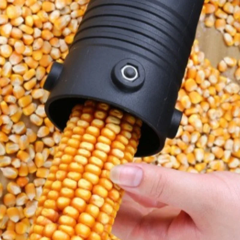 Trebbiatrice per mais sdoppiatore per rimozione trebbiatrice seghettata pelapatate per mais Cob macchina automatica piccola pialla per cereali per utensili elettrici