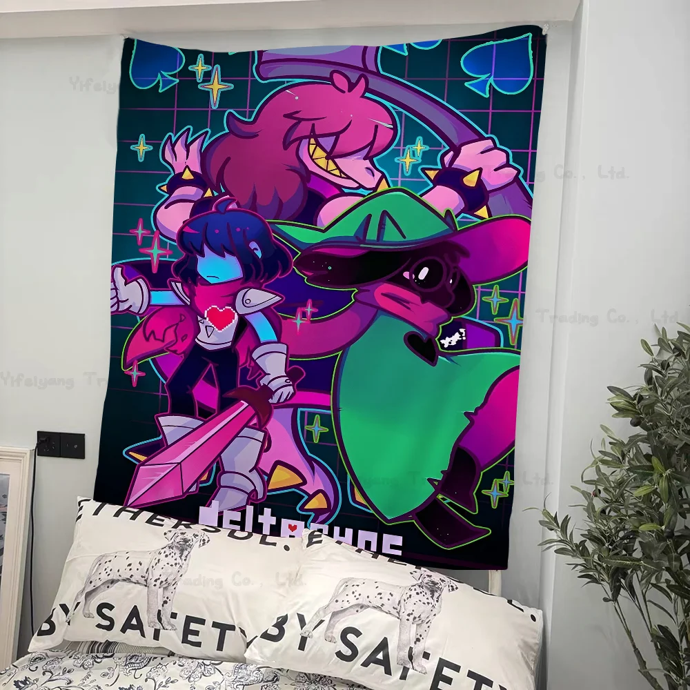 Deltarune Video Game  Printed  - огляд і ціна Home Decor Hippie