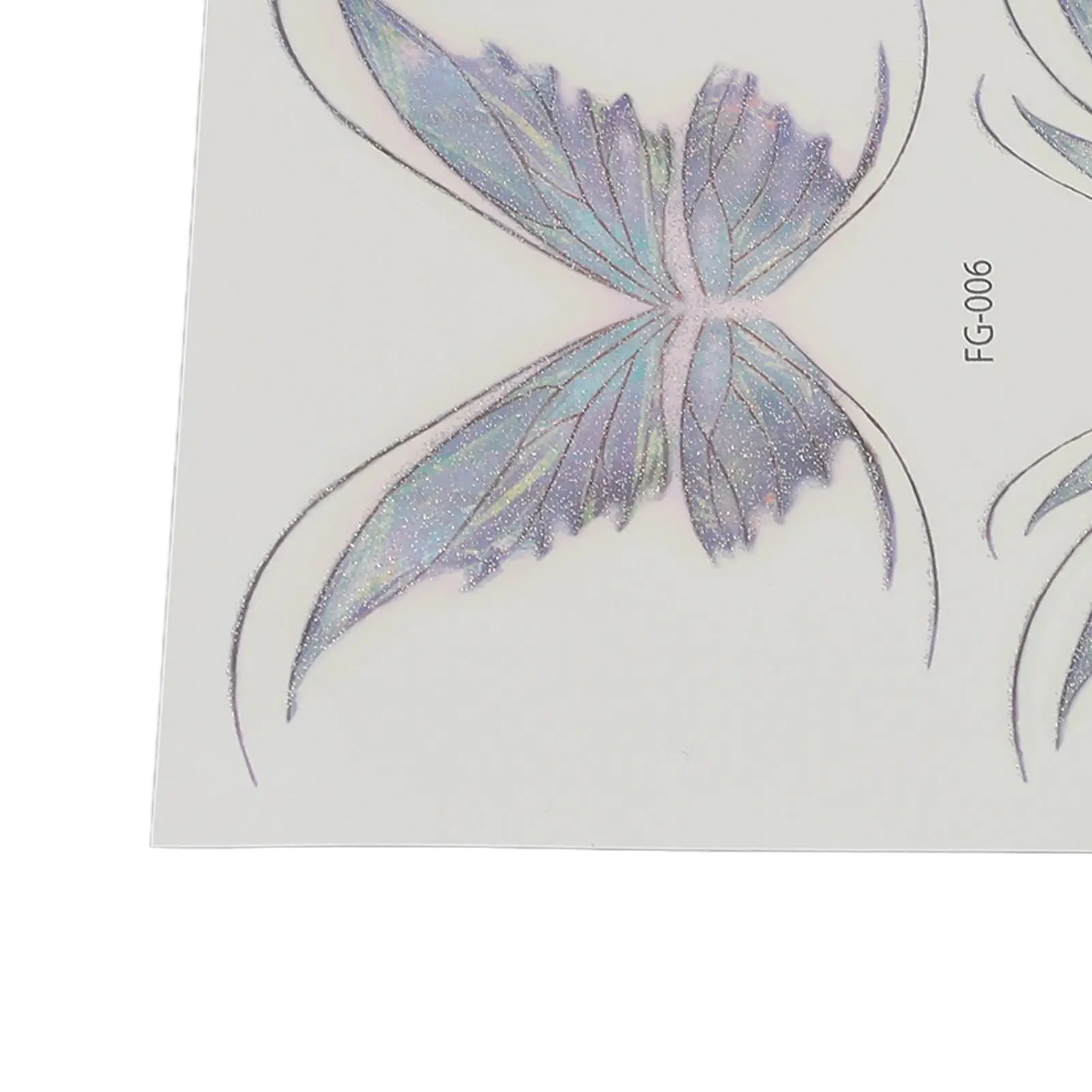 Kleurrijke gezichtsmake-up sticker veilig gemakkelijk schoon te maken glitter tattoo sticker multifunctioneel voor diy body art decor