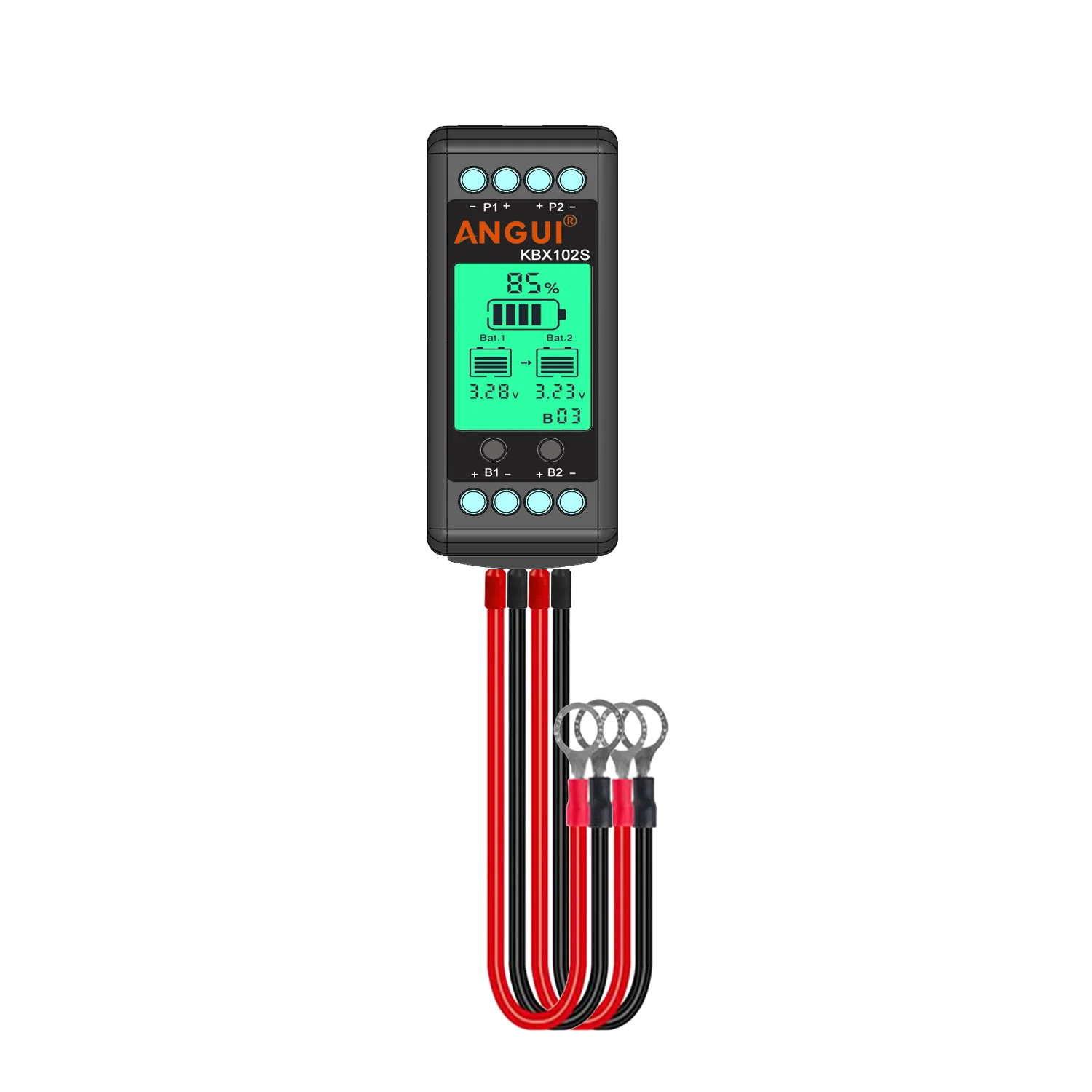 ANGUI Batterij EqualizerKBX102S Batterijen Spanningsbalans Loodzuurbatterij 24V 36V 48V 60V 72V 84V 96V 3.2V 6.4V 9.6V 12.8V