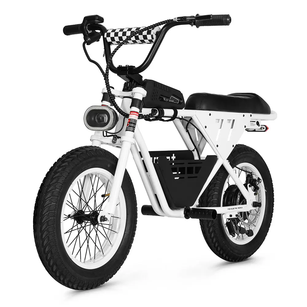 

LMTDF-77L 36V 350W Kids Escooter Electric Fat Tire Balance Bike Bicycle