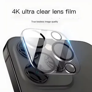 Bilashmart 1 4 Camera Lens Protector iPhone 16 15 14 13 12 11 Pro Max 16 15 Plus Mini Black Circle Protective Camera Lens Film Cover