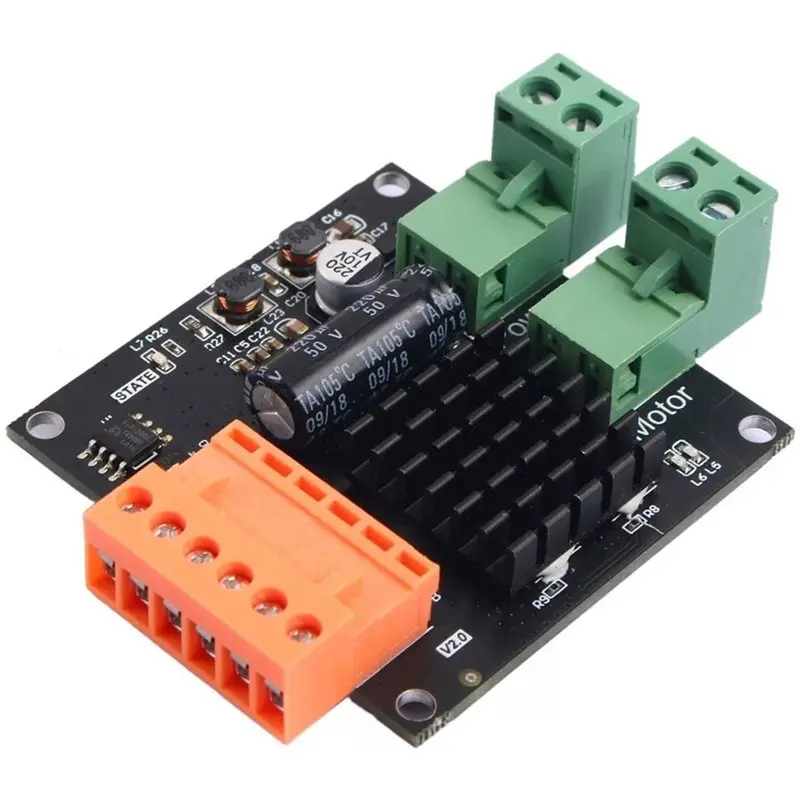 A02F-12/24V 16A DC Motor Driver Module, H-Bridge PWM Isolated