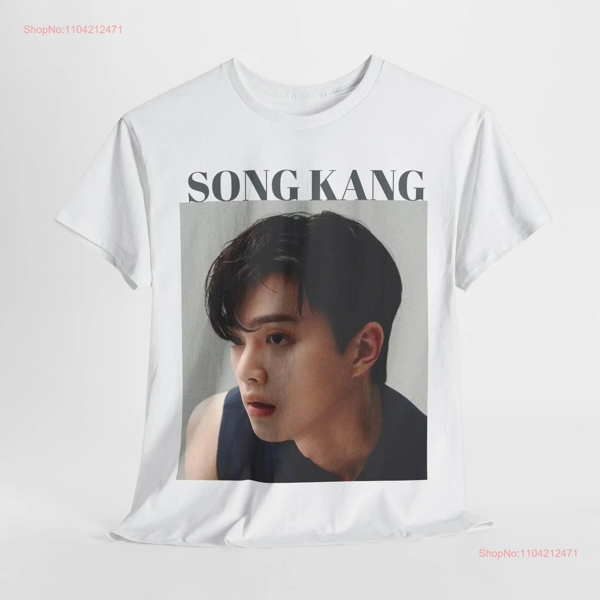 Song Kang shirt Heavy Cotton T long or short sleeves