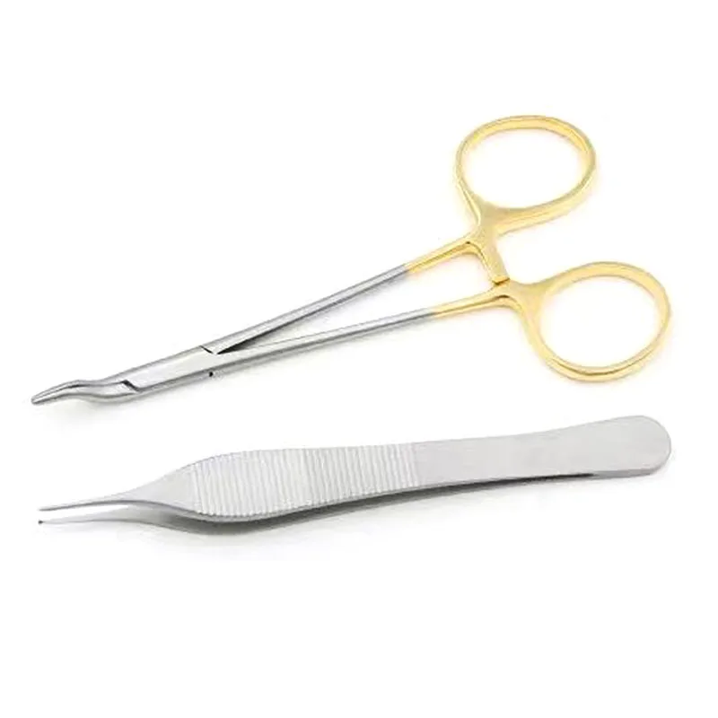 Rhinoplasty instrument kit cosmetic plastic stainless steel stripper prosthesis placement forceps nose instrument tool