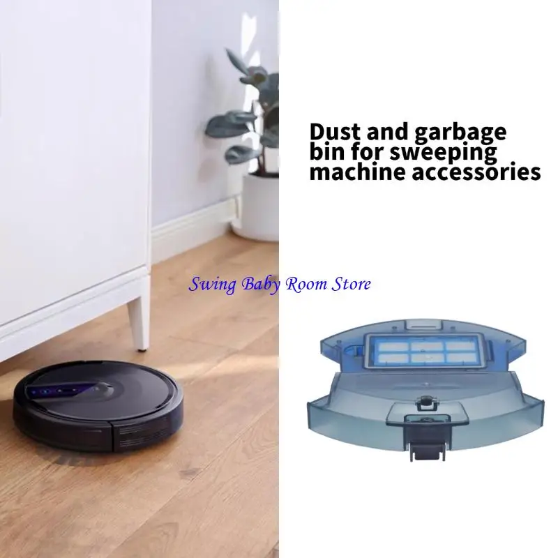 K1AD EASY التثبيت إضافي كبير مجموعة الغبار مربع روبوت المكنسة الكهربائية الملحق