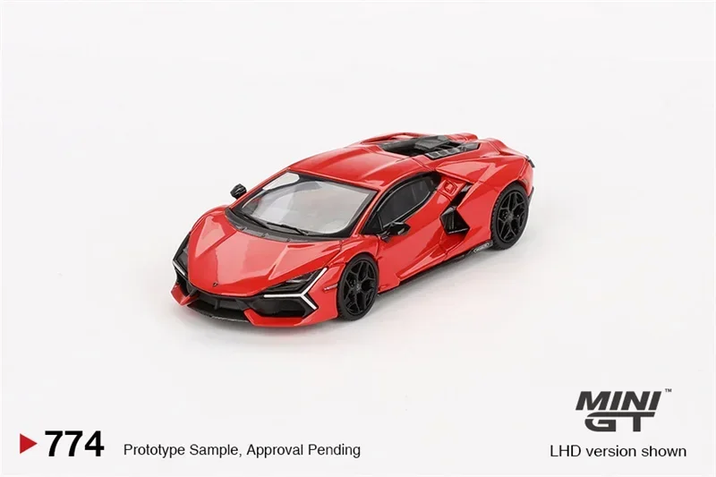 

MINI GT 1:64 SuperCar Revuelto Red Model Car