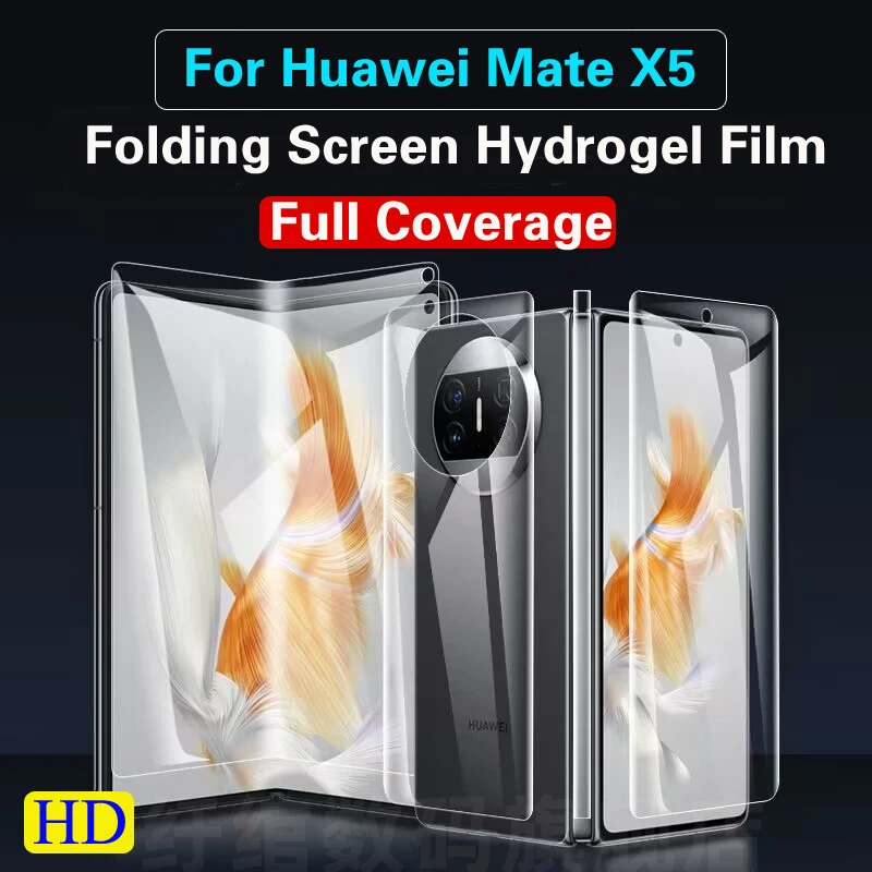 P50Pocket MateX5 Magicvs Privacy Hydrogel Film For Huawei MateX3 MateX2 MateXS Matte Screen Protector For Honor Magic V2 Soft