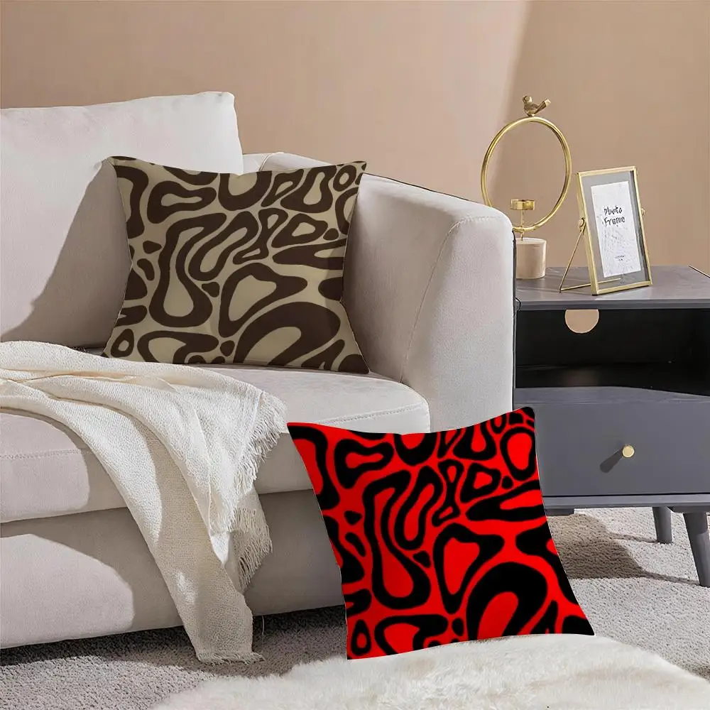 L-Lando N-Norris Cushion Cover Linen Pillowcase Cover Soft Decor for Sofa Home Room