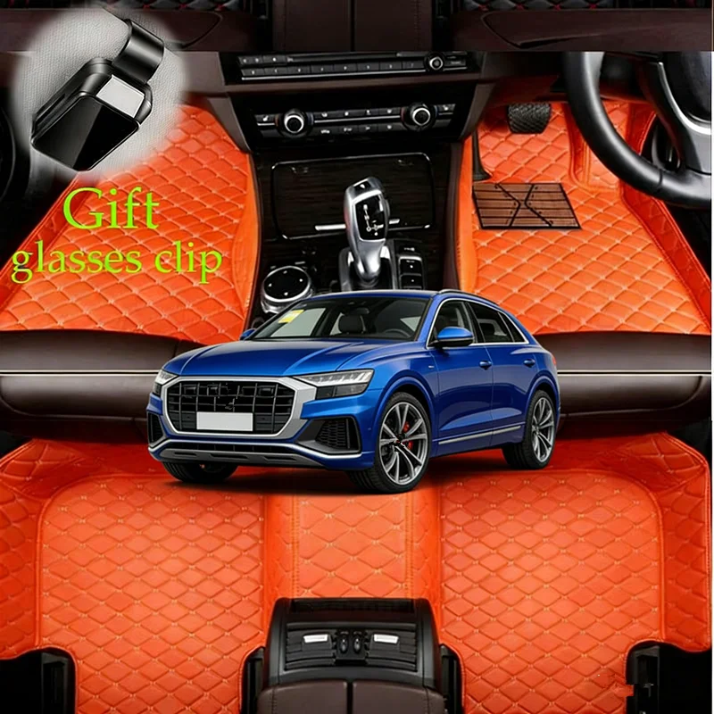

Custom For Audi Q8 F1 4M MLB Evo SUV 2018-2025 Waterproof Car Floor Mats Car Accessories Carpets Covers Left /Right Hand Drive