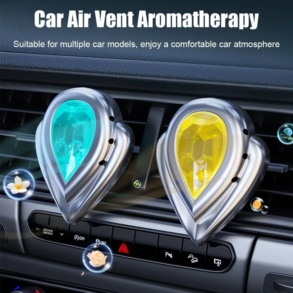 Natural Plant Essential Oil Auto Air Conditioning Outlet Aromatherapy Car Interior Freshener Environmental Protection Perfume