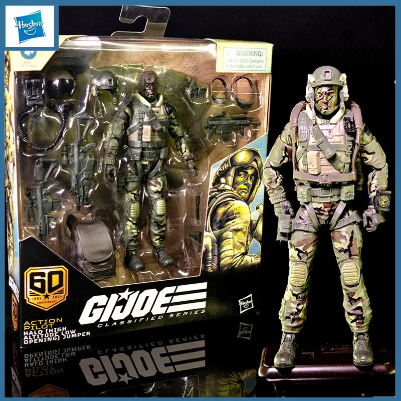 هاسبرو حقيقية جي آي. ألعاب شخصيات الحركة للذكرى الستين مقاس 6 بوصات من جو للذكرى الستين للأولاد والبنات نموذج قابل للجمع #2