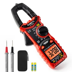 KAIWEETS HT206A Auto Ranging LCD Display Digital Multimeter Clamp Meter Current  Tester