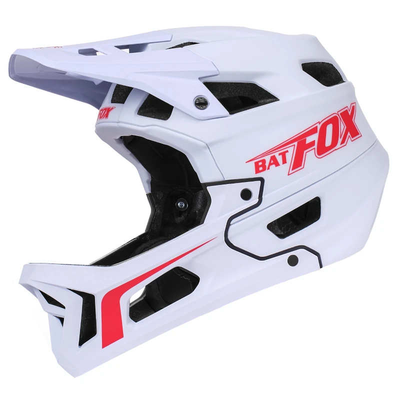 BATFOX Bicycle helmets full face CE PC shell safety integral mold Racing Downhill Road riding Skateboarding Mountain bike helmet