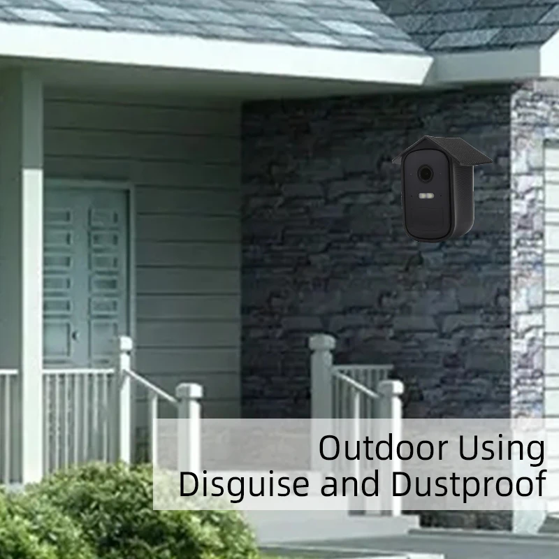 1/2 pçs silicone câmera de segurança caso protetor à prova de intempéries caso da câmera habitação capa protetora da pele para eufycam 2c