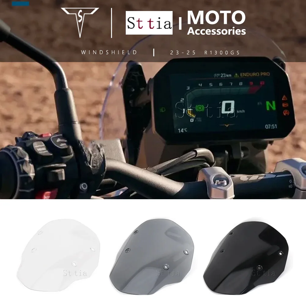 

Для BMW R1300GS R1300 GS R1300 GS аксессуары для мотоциклов лобовое стекло обтекатель ветрового стекла новый r1300gs R1300GS 2024-