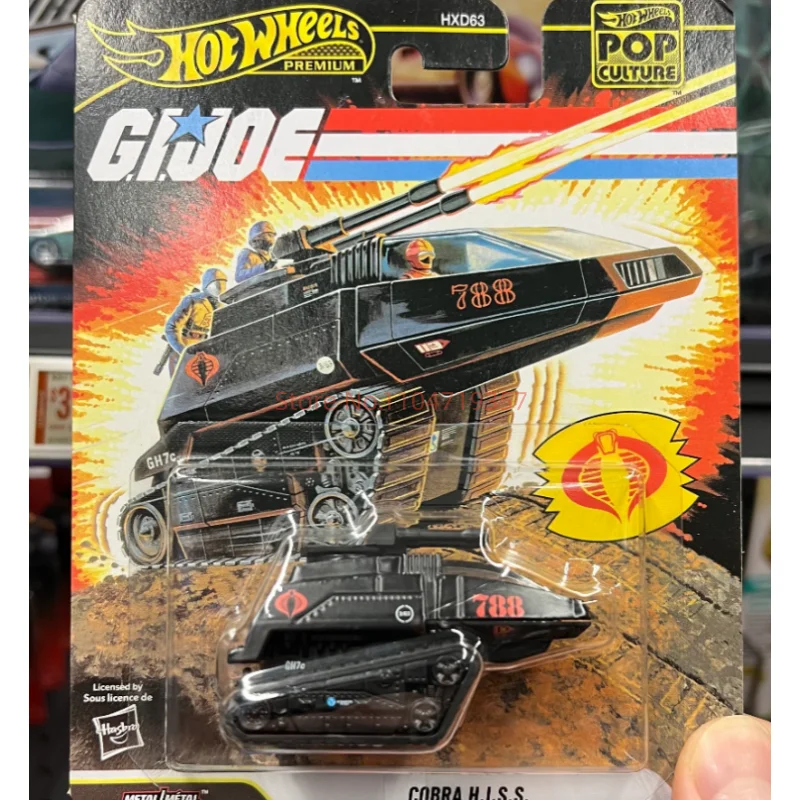 

Hot Wheels Premium Pop Culture Cobra Hiss Barbie Van Forza Spider-Mobile Airwolf 1:64 Diecast Alloy Car Model Collectible Toys