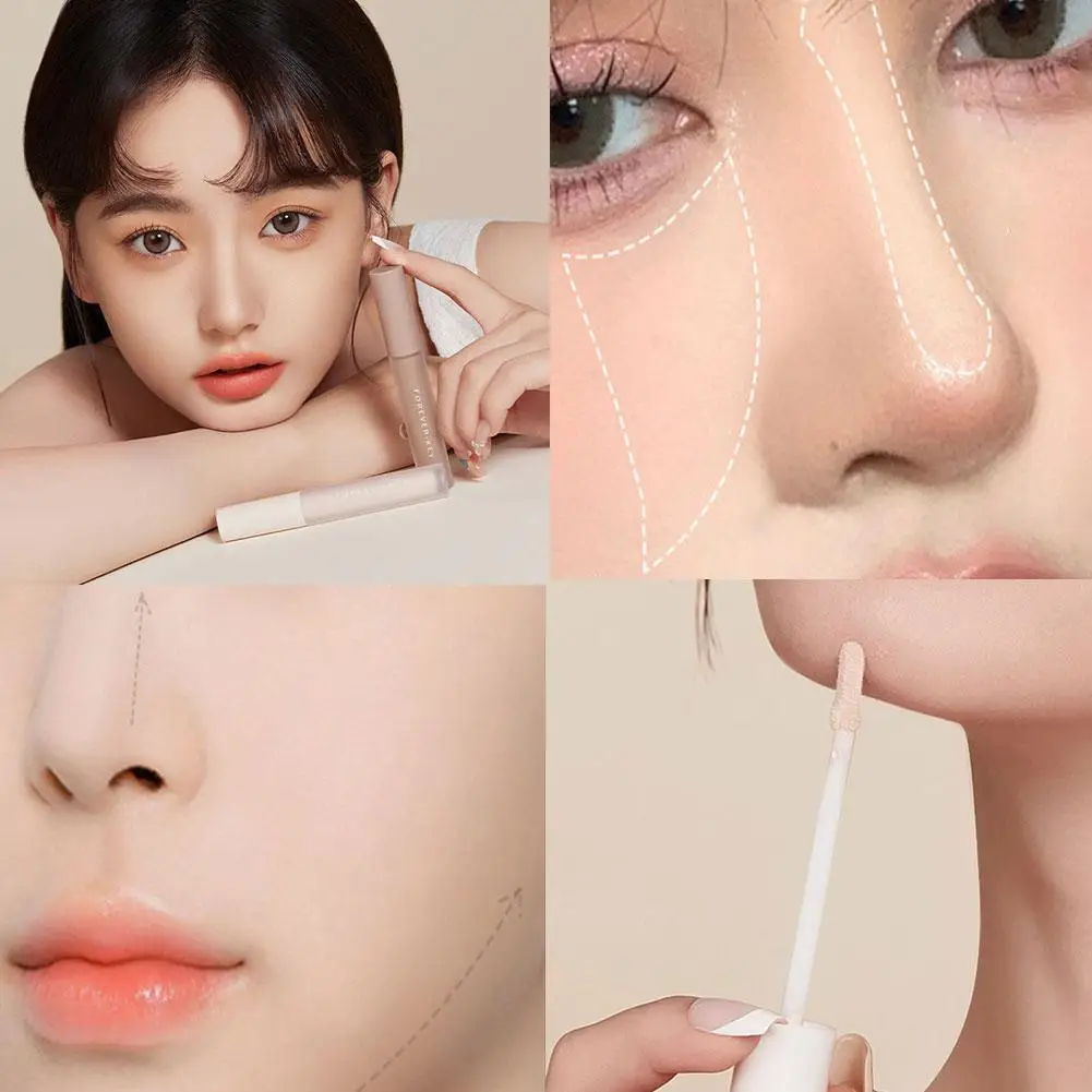 Foreverkey toner líquido nariz rosto sombra toner marcadores fazer cosméticos upfor rosto sombra iluminando p3w0