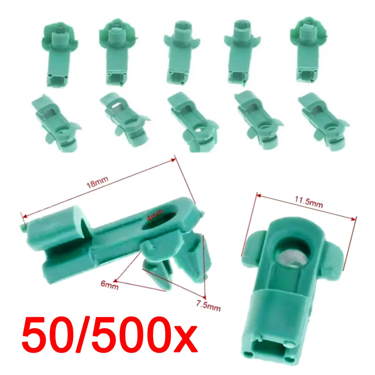 50/100/500x DOOR HANDLE ROD CLIPS FOR HONDA ACCORD CRV CRX CIVIC ACURA NSX MDX INTEGRA R ETC 72116-SV4-003 72116SV4003