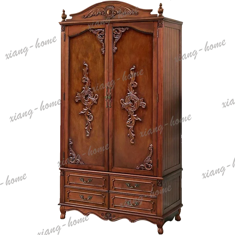 Factory Direct Storage Wood Wardrobe Handles Luxury Doors Open Closets Bedroom Wardrobe Cabinet Shelves Ropero Armable De Ropa F