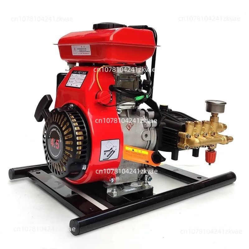 

154 gasoline engine single-cylinder four-stroke dosing machine ultra-high-pressure convenient car washing machine